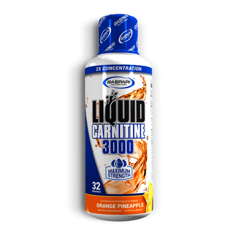 Gaspari Liquid Carnitine 3000 orange pineapple