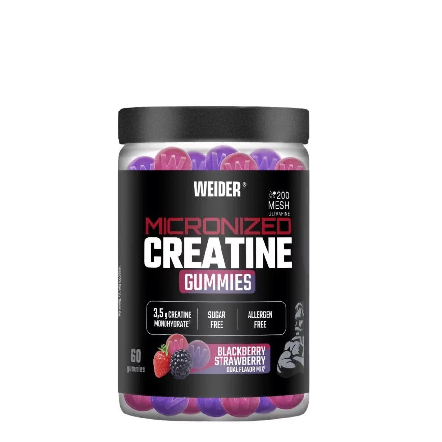 Weider Micronized Creatine Gummies (60 gummies)
