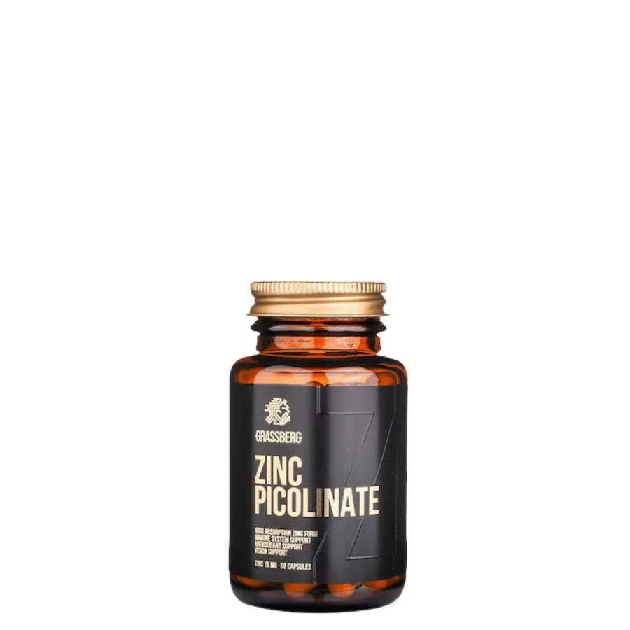 Grassberg Zinc Picolinate (60 caps)