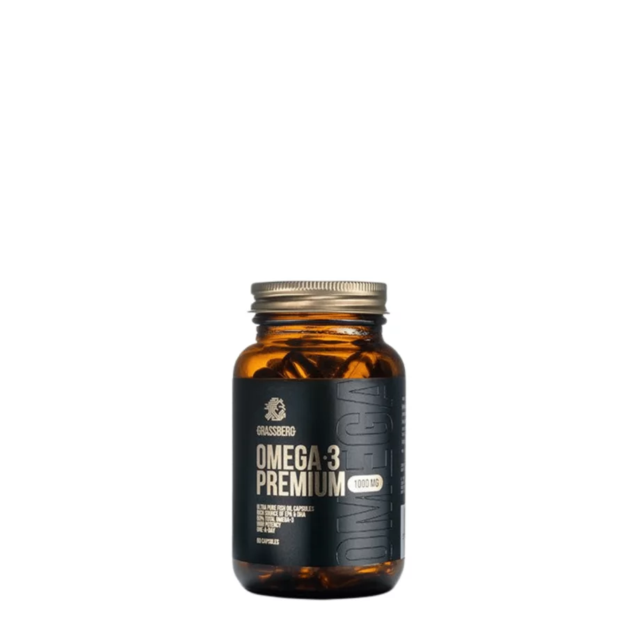 Grassberg Omega 3 Premium 1000mg (60 caps)