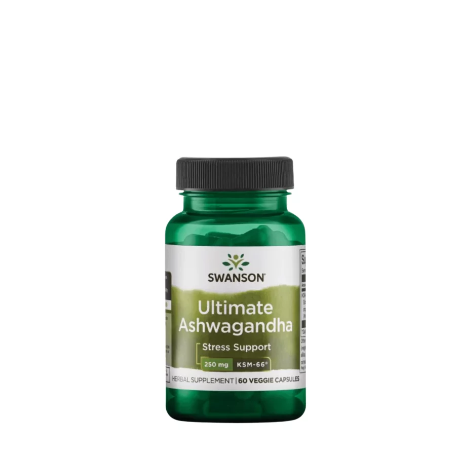 Swanson Ashwagandha Ultimate KSM 66 250mg (60 vcaps) (1)