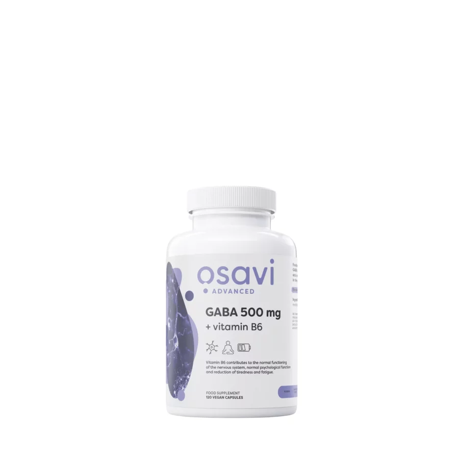 Osavi Gaba 500mg + Vitamin B6 (120 caps)