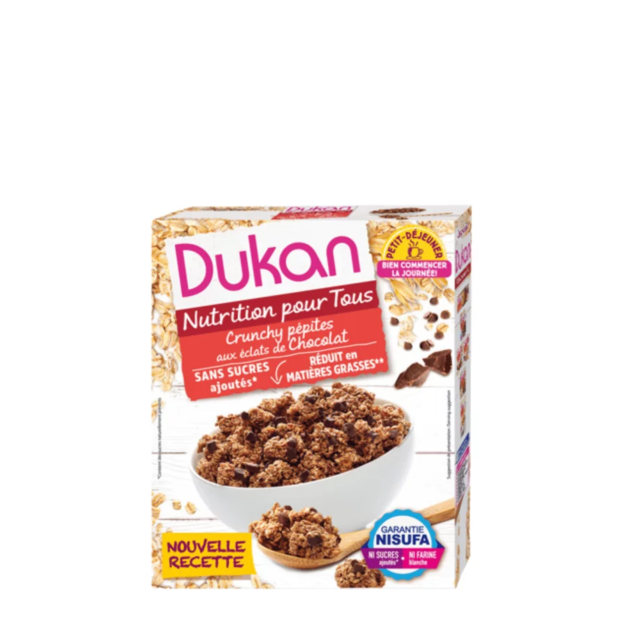 Dukan Δημητριακά Βρώμης με Κομμάτια Σοκολάτας (350 gr)