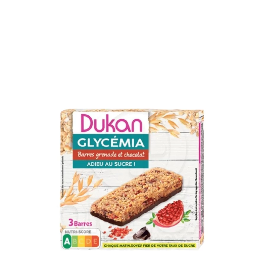 Dukan Μπάρα Βρώμης με Ρόδι και Σοκολάτα (3 x 90 gr)