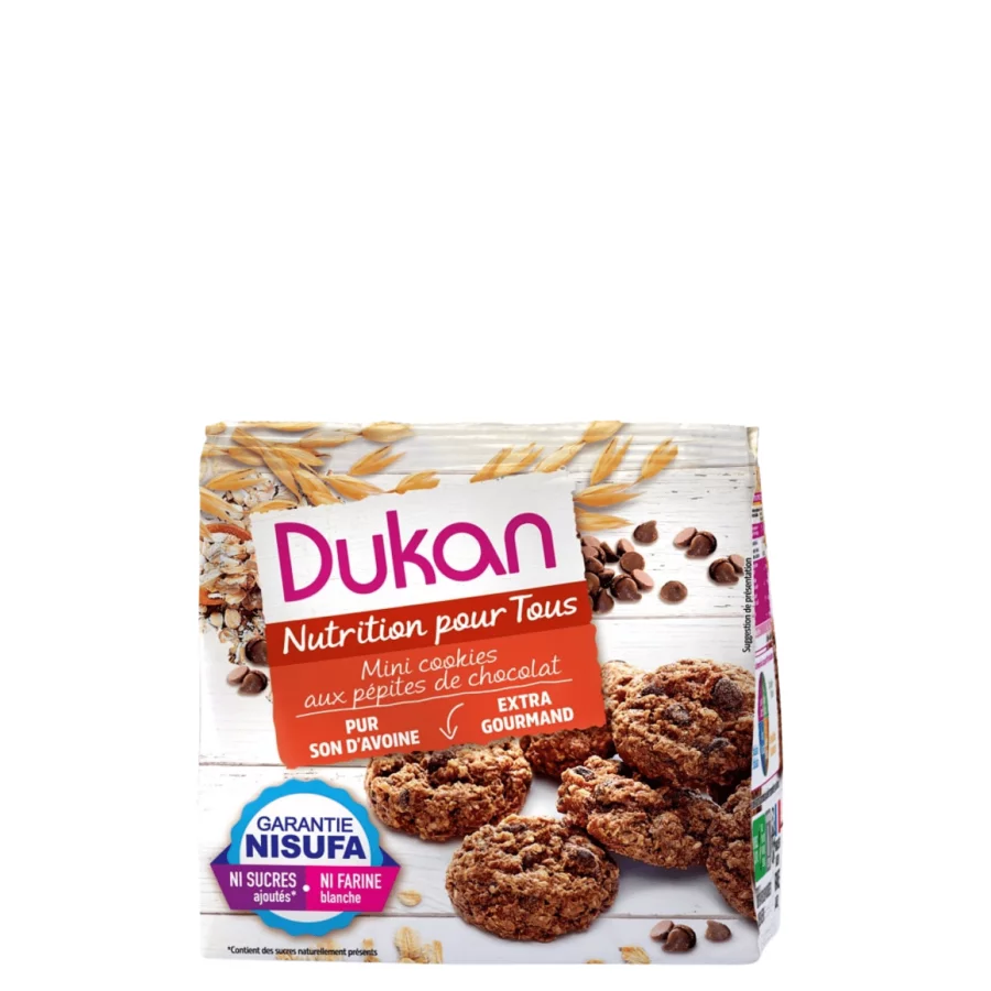 Dukan Μπισκότα Βρώμης με Κομματάκια Σοκολάτας (100 gr) (1)