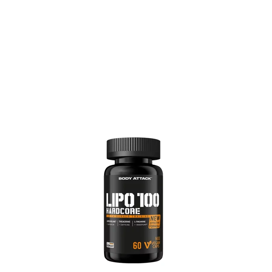 Body Attack Lipo 100 Hardcore (60 mvcaps)
