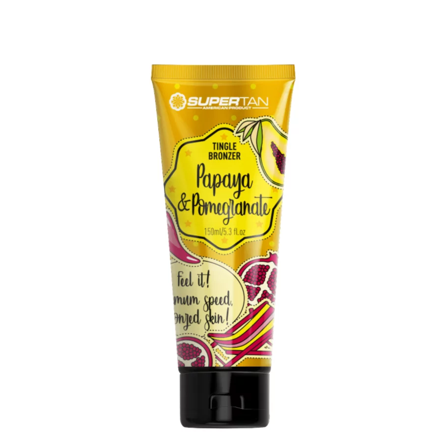 SuperTan Papaya & Pomegranate Tingle Bronzer (150 ml)