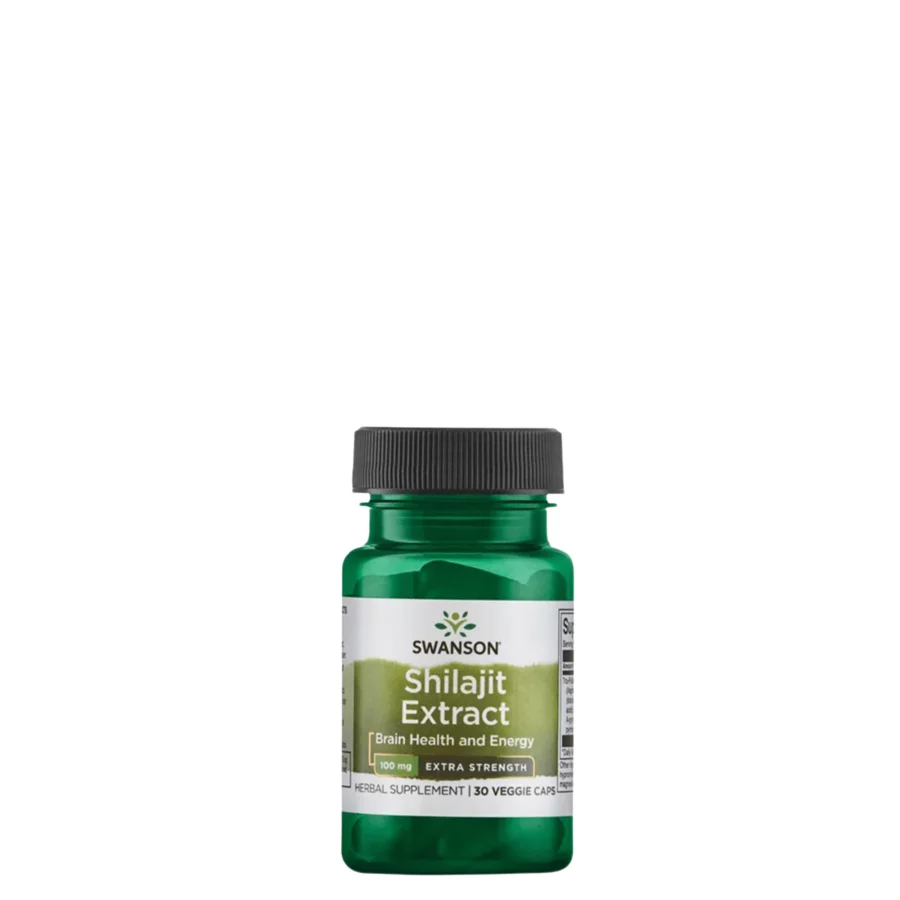 Swanson Shilajit Extract 100mg (30 vcaps)