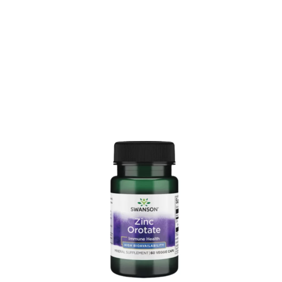 Swanson Zinc Orotate (60 vcaps)