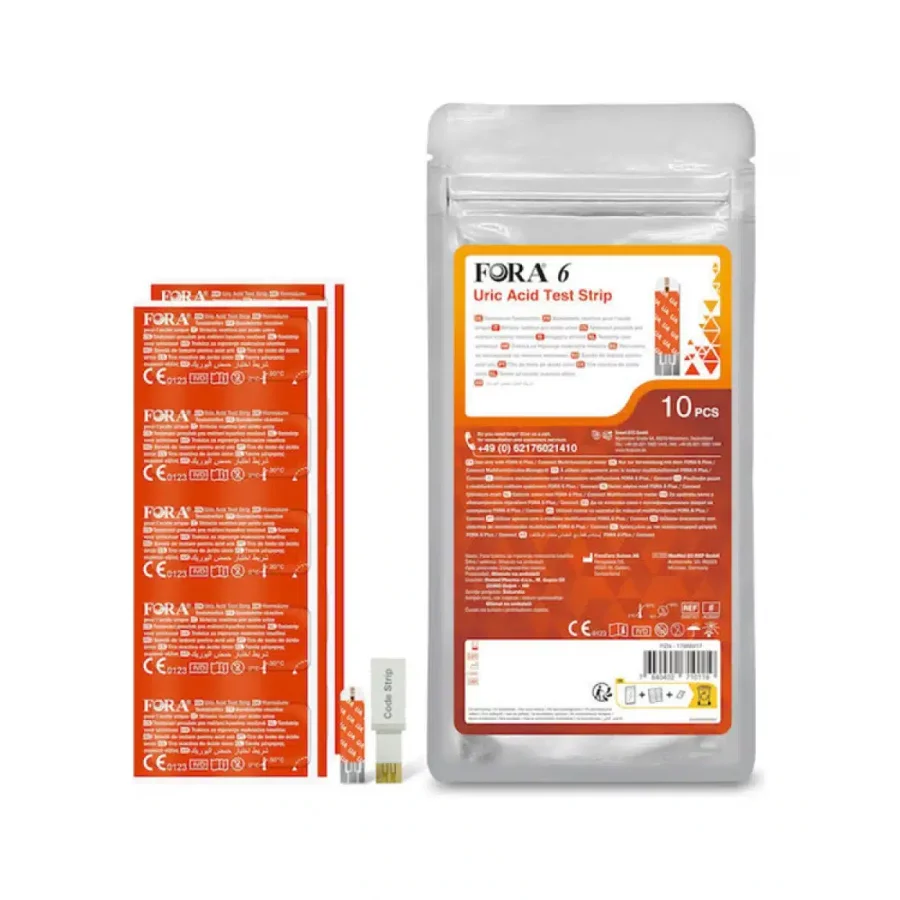 Fora 6 Uric Acid Test Strips (10 τεμ.)