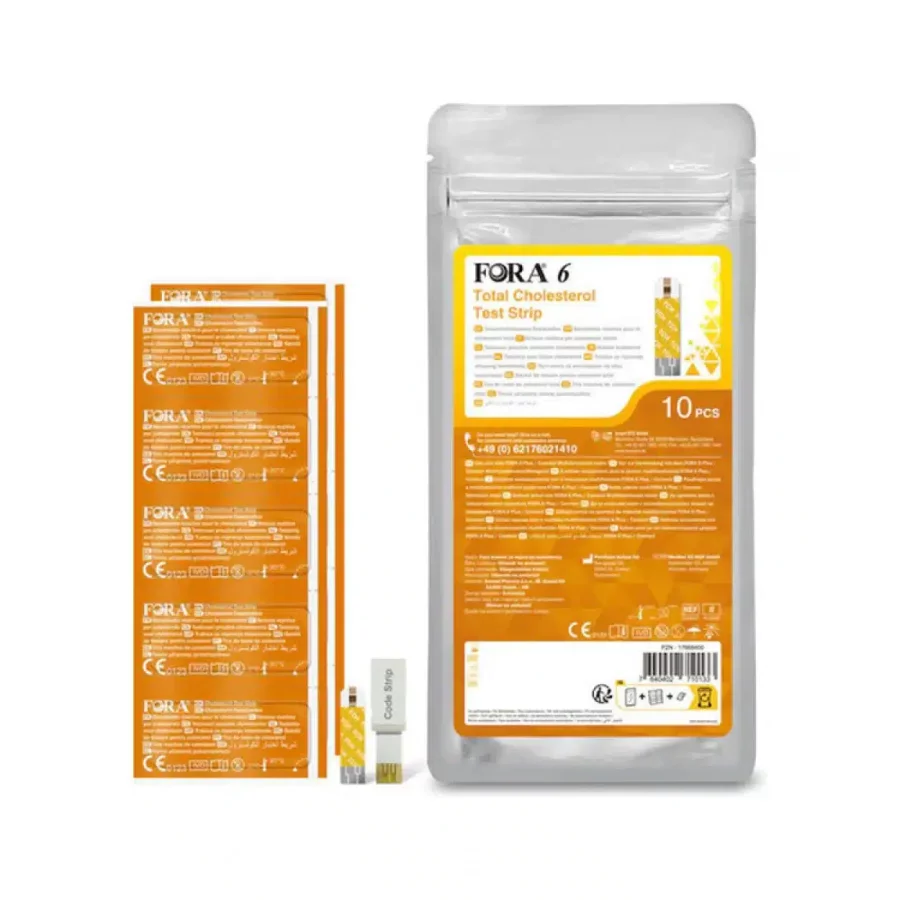 Fora 6 Cholesterol Test Strips (10 τεμ.)