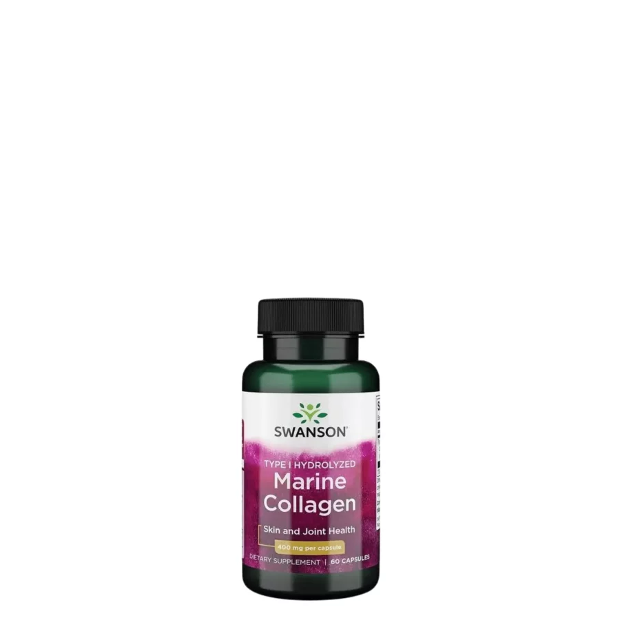 Swanson Marine Collagen Type I Hydrolyzed 400mg (60 caps)