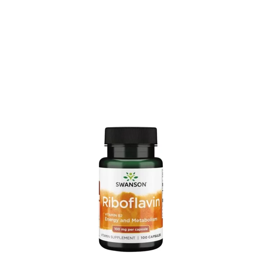 Swanson Riboflavin Vitamin B2 100mg (100 caps)