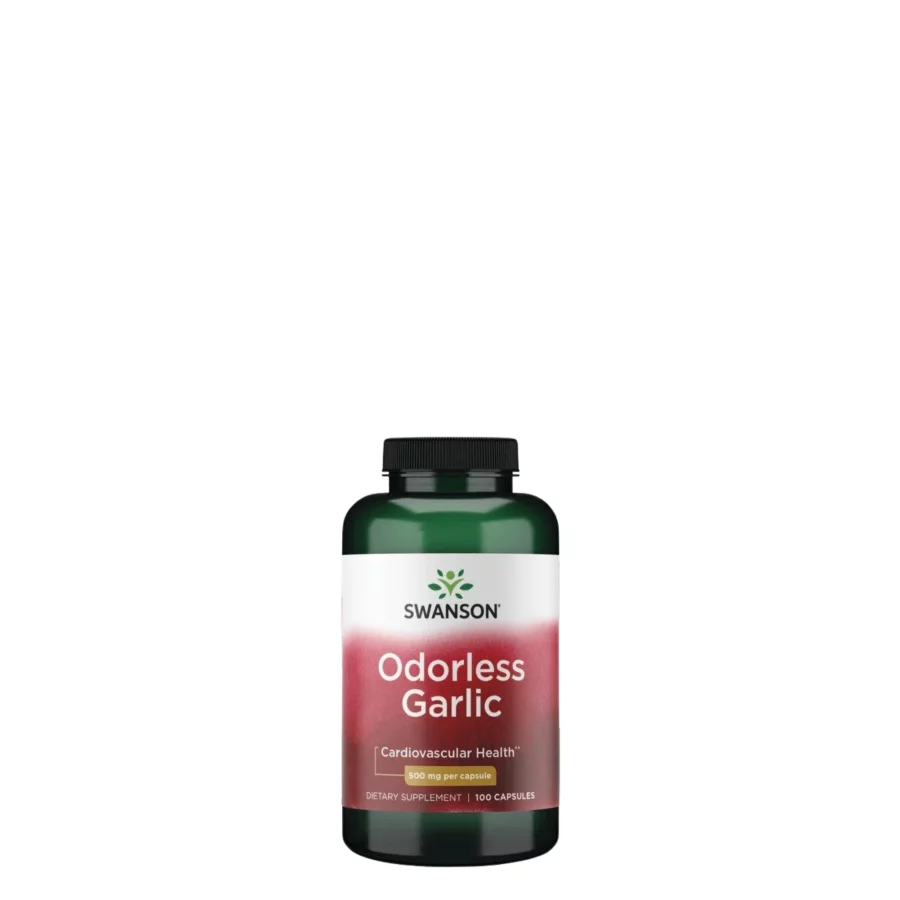 Swanson Odorless Garlic 500mg (100 caps)