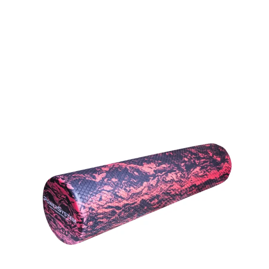 Power System Hexa Camo Roller / Κύλινδρος Ισορροπίας Black-Red (60 cm) 4089