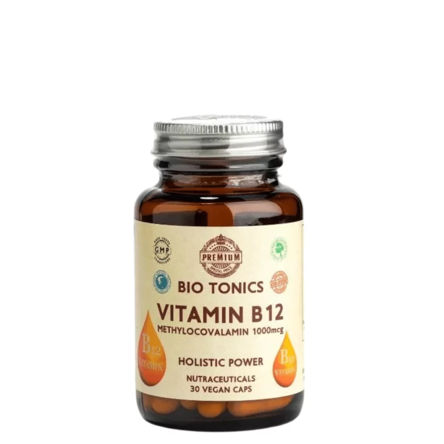 Biotonics Vitamin B12 1000mcg (30 caps)
