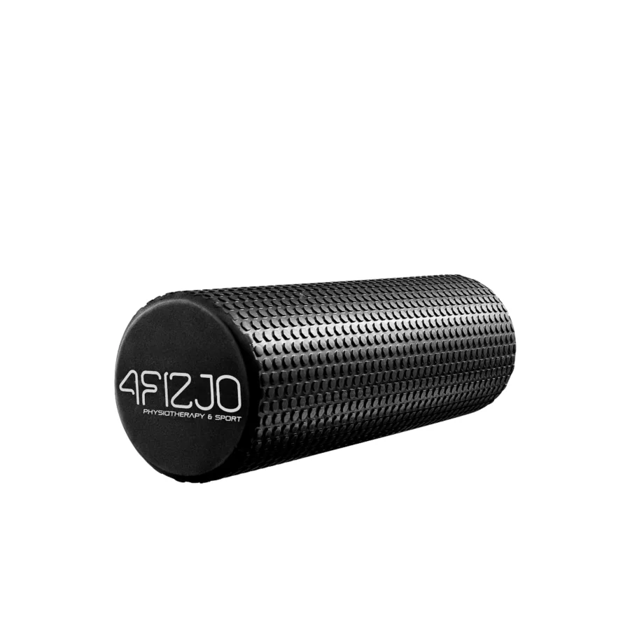 4FIZJO Foam Roller / Κύλινδρος Ισορροπίας Μαύρο (45cm) - 0736