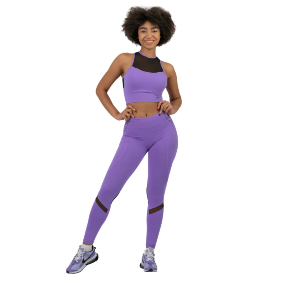 NEBBIA Fit Activewear High-Waist Leggings Lila 443
