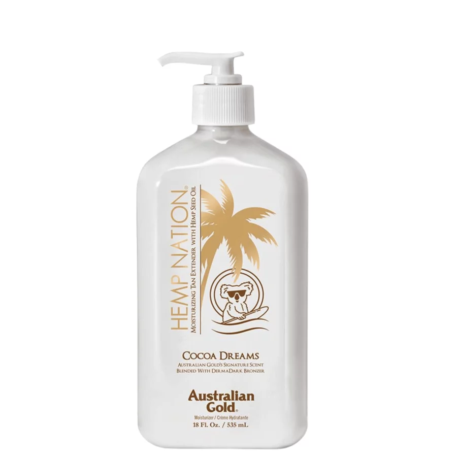 Australian Gold Hemp Nation® Cocoa Dreams Tan Extender (535ml)