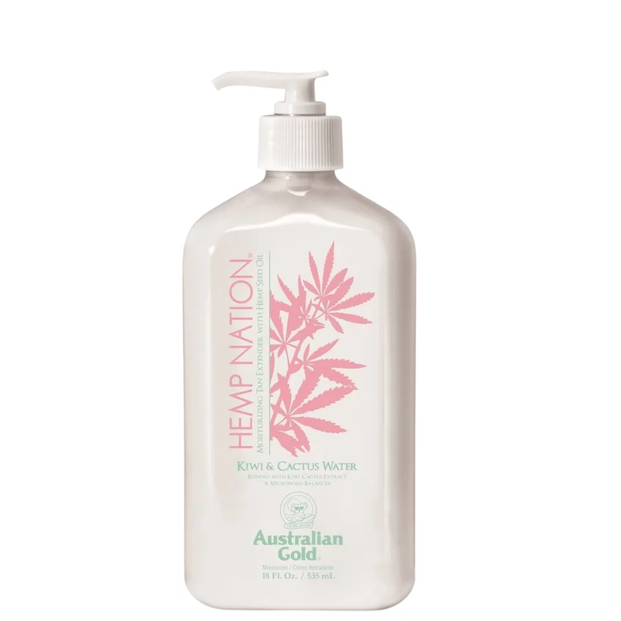 Australian Gold Hemp Nation® Kiwi & Cactus Water Tan Extender (535ml)