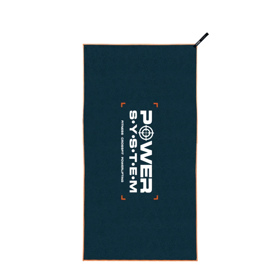 Power System Πετσέτα γυμναστηρίου με Μικροΐνες 100x50 cm 7005