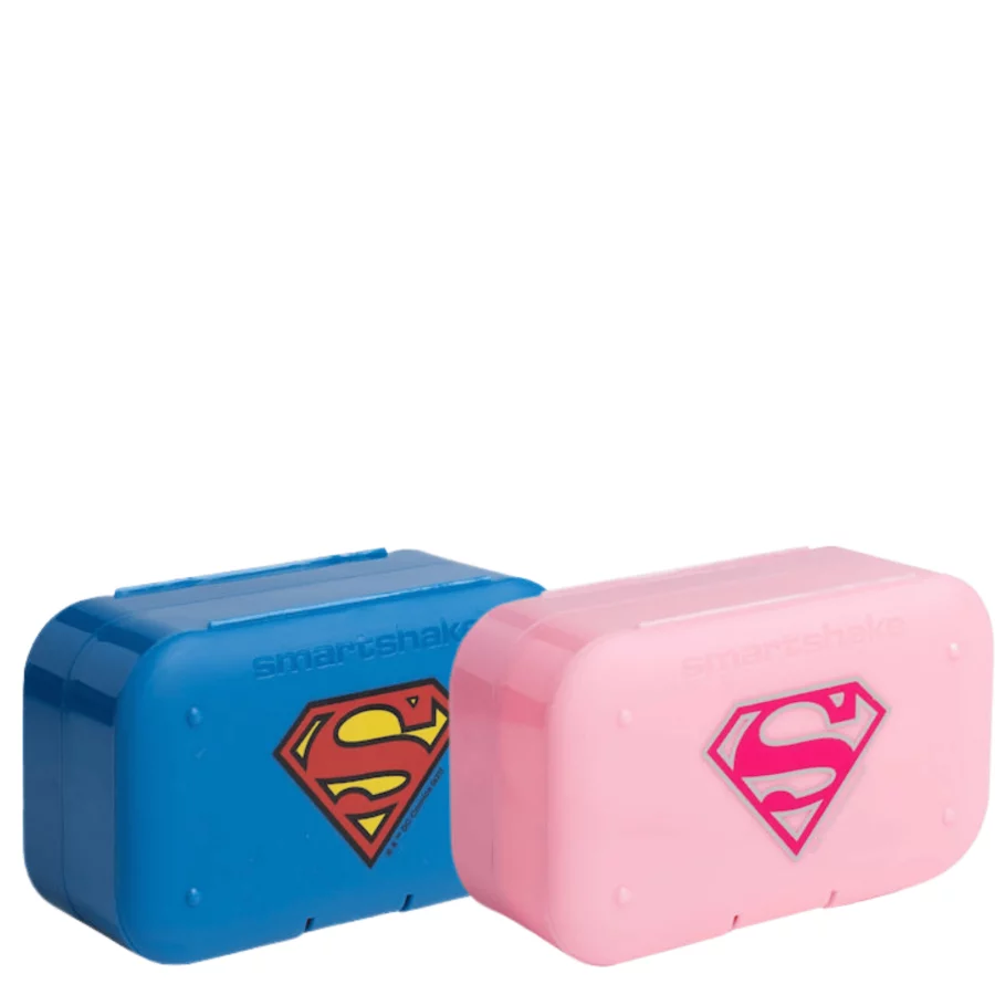 SmartShake Pill Box Organizer SuperHero Shaker
