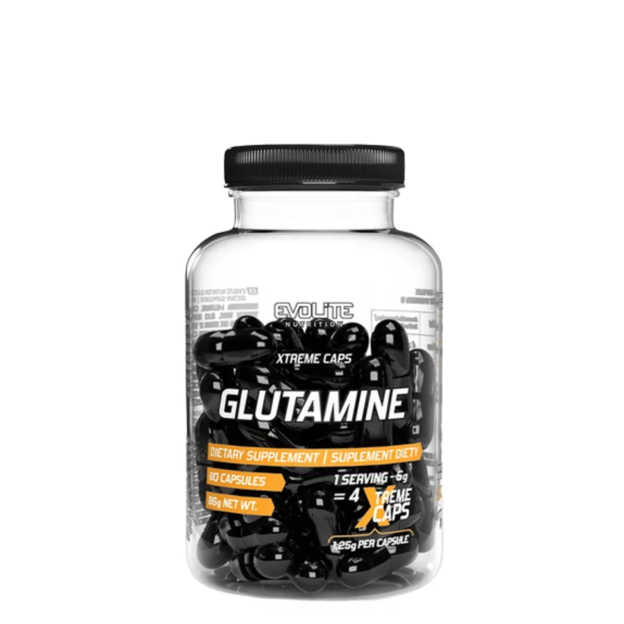 Evolite Nutrition Glutamine 1250mg Xtreme (60caps)
