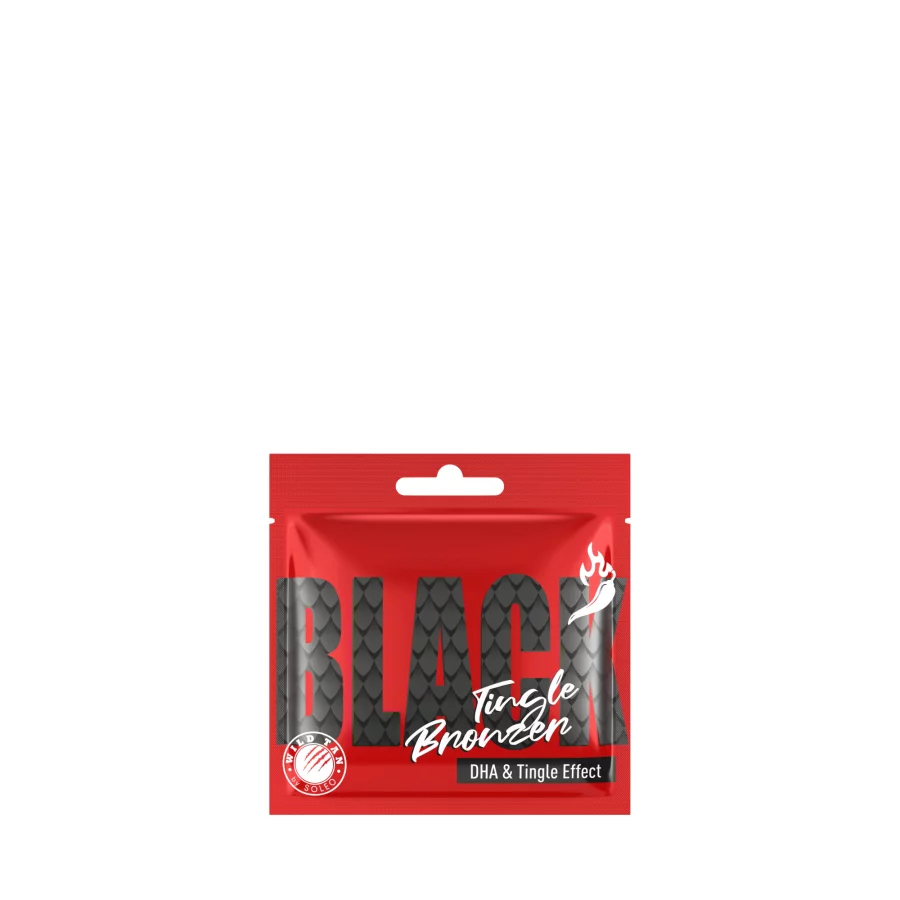 Soleo Wild Tan "Black" Tingle Bronzer with DHA & Tingle Effect (15ml)