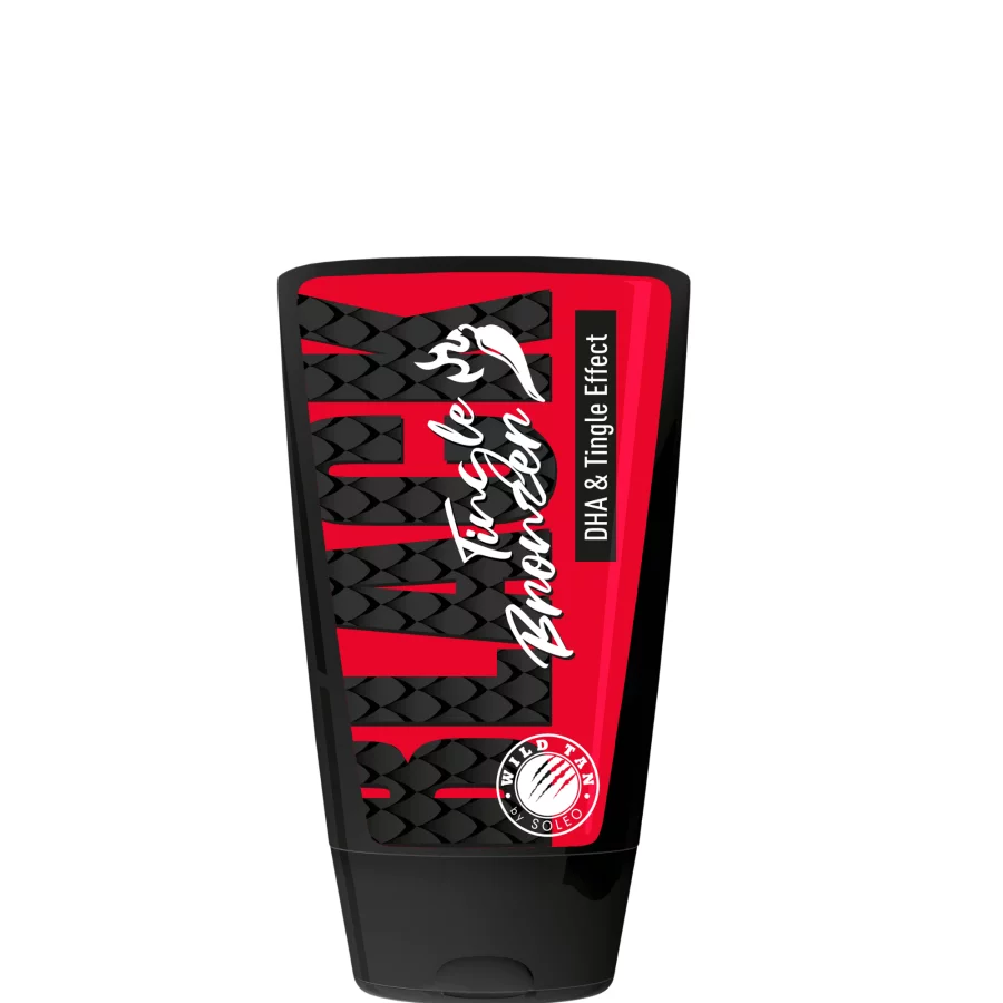 Soleo Wild Tan "Black" Tingle Bronzer with DHA & Tingle Effect (125ml)