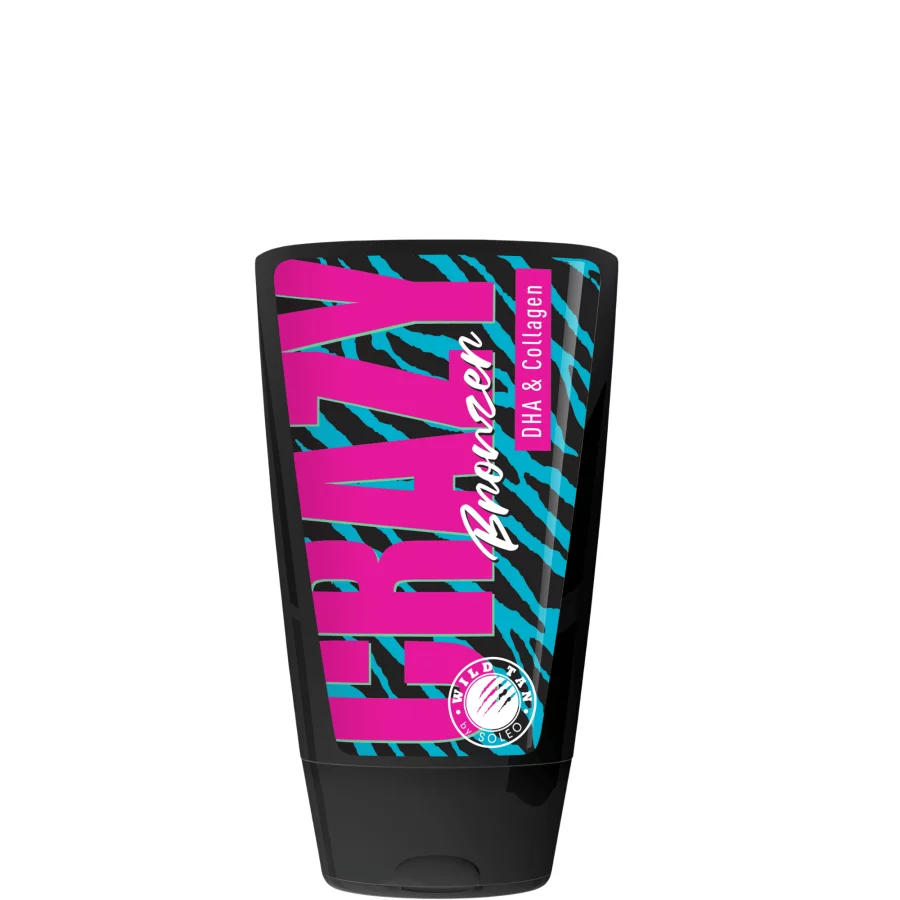 Soleo Wild Tan "Crazy" Bronzer with DHA & Collagen (125ml)
