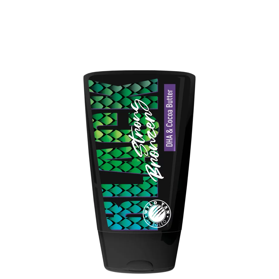 Soleo Wild Tan "Black" Strong Bronzer with DHA & Cocoa Butter (125ml)