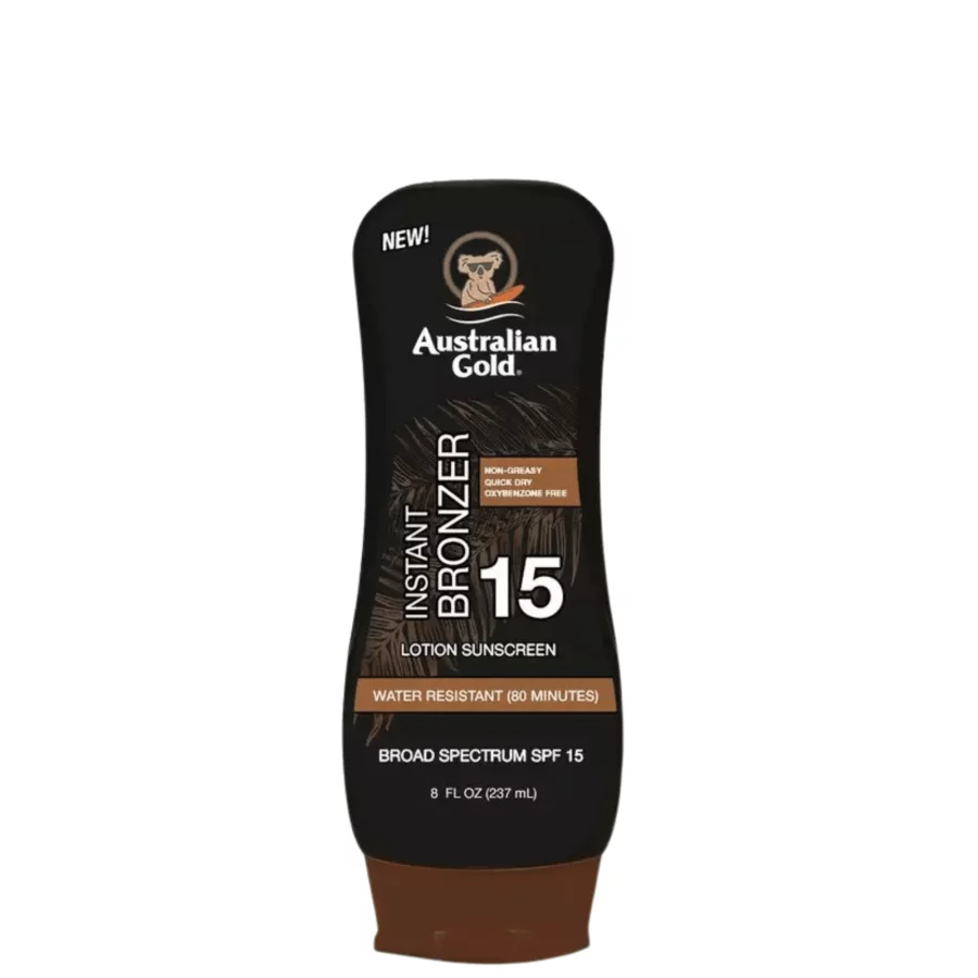 Australian Gold SPF 15 Lotion with Instant Bronzer (237ml)