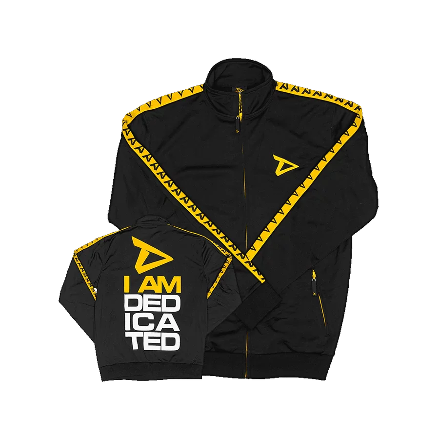 Dedicated Nutrition Vintage Track Jacket Black