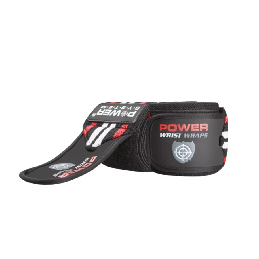 Power System Wrist Wraps- Περικάρπια Κόκκινο 3500 (2τμχ)