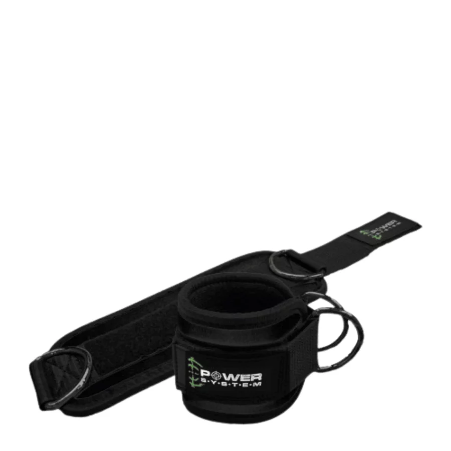 Power System Δέστρα Έλξης Αστραγάλων / Ankle Strap Green 3460 (2τμχ)