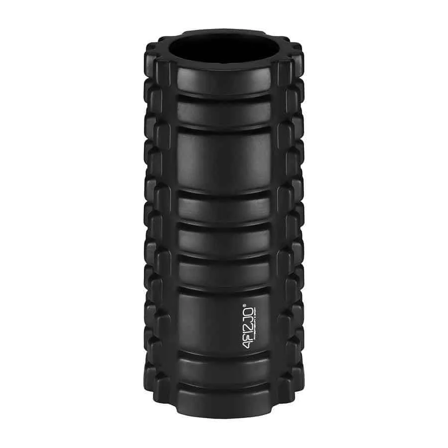 4FIZJO Foam Roller / Κύλινδρος Ισορροπίας Μαύρο (33cm x 14cm) - 1004