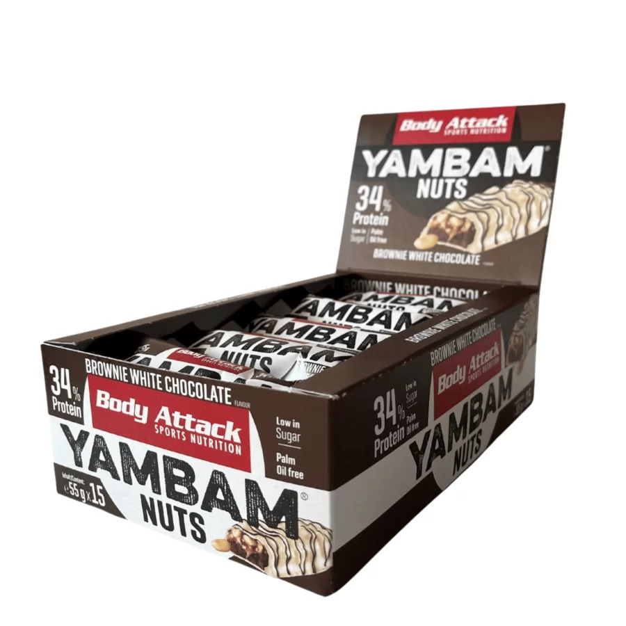 Body Attack Yambam Nuts Bar 55gr