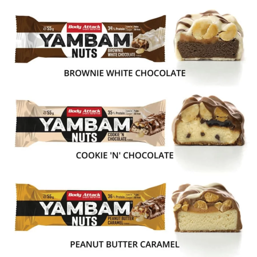 Body Attack Yambam 30% Protein Bar (55gr)