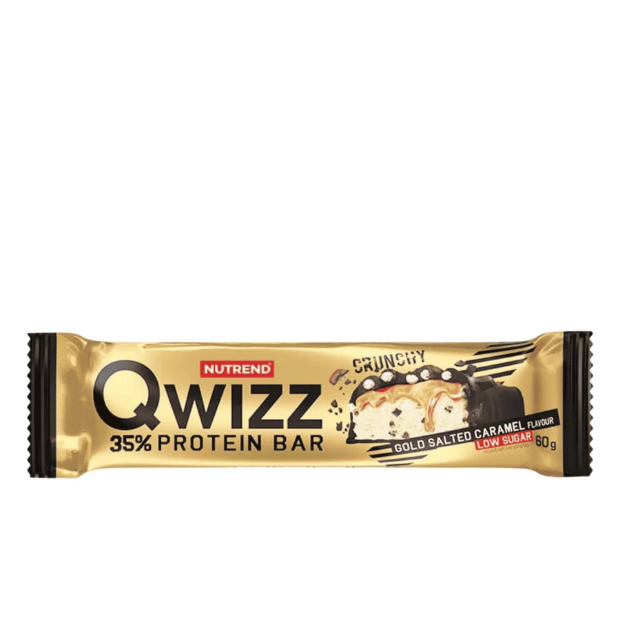 Nutrend QWIZZ Protein Bar Gold Salted Caramel 60gr