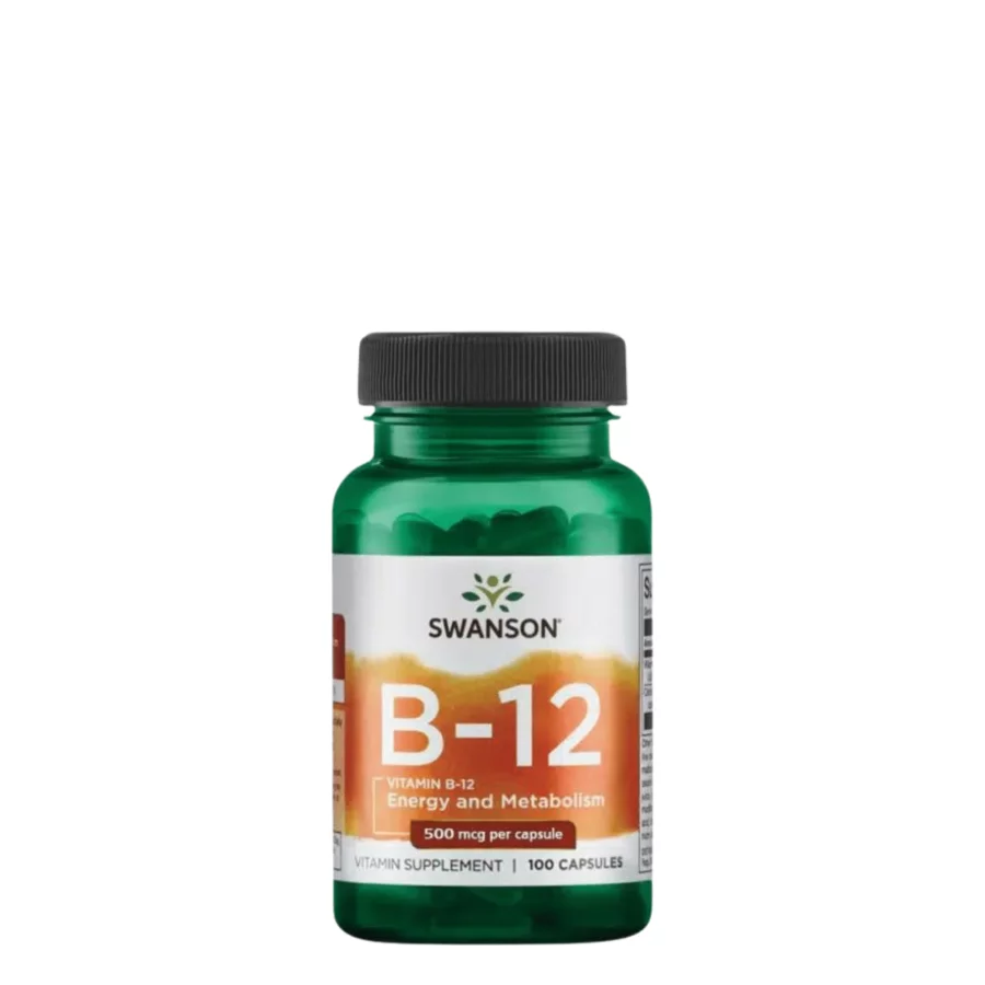 Swanson Vitamin B-12 500mcg (100caps)