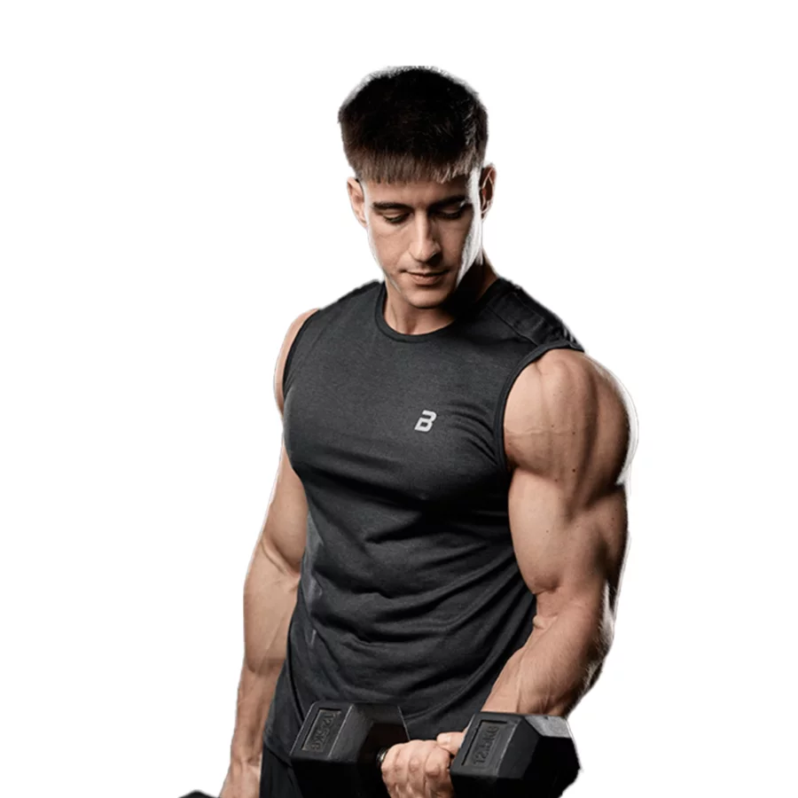 BioTechUSA Aerofit Performance Men’s Tank Top Black