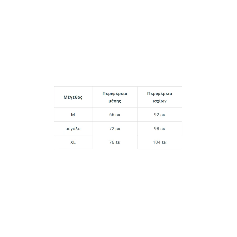 4002 size chart