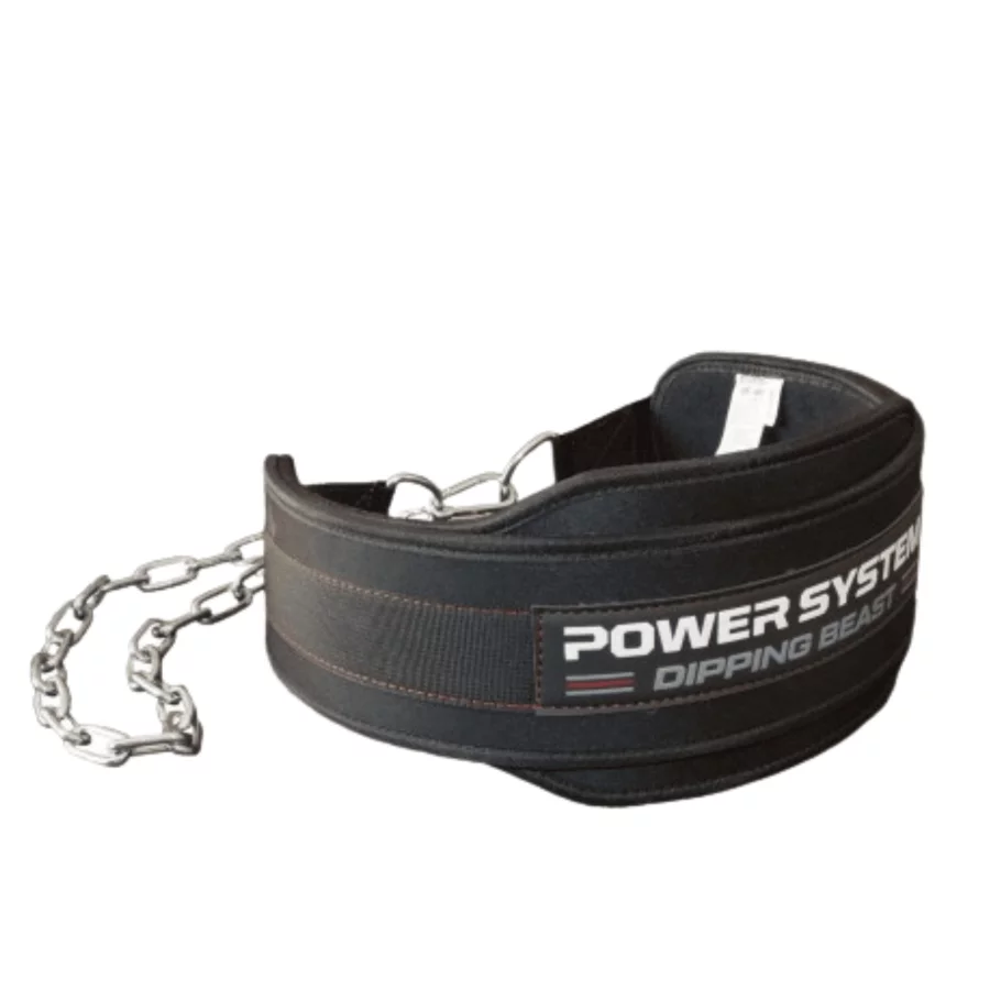 Power System Belt Dipping Beast / Ζώνη Βυθίσεων με αλυσίδα Μαύρο – Κόκκινο 3860