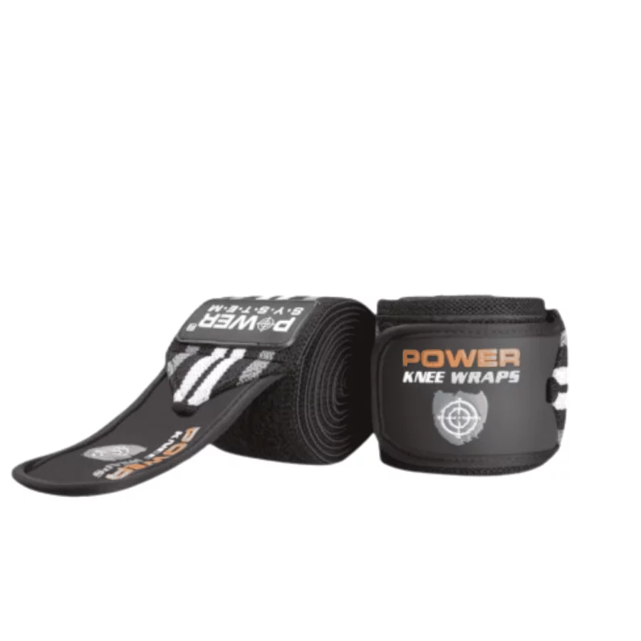 Power System Knee Wraps / Επίδεσμοι γονάτου Γκρι 3700