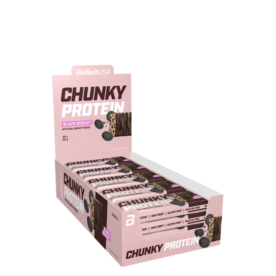 BioTechUSA Chunky Protein Bar (20 x 50 gr)