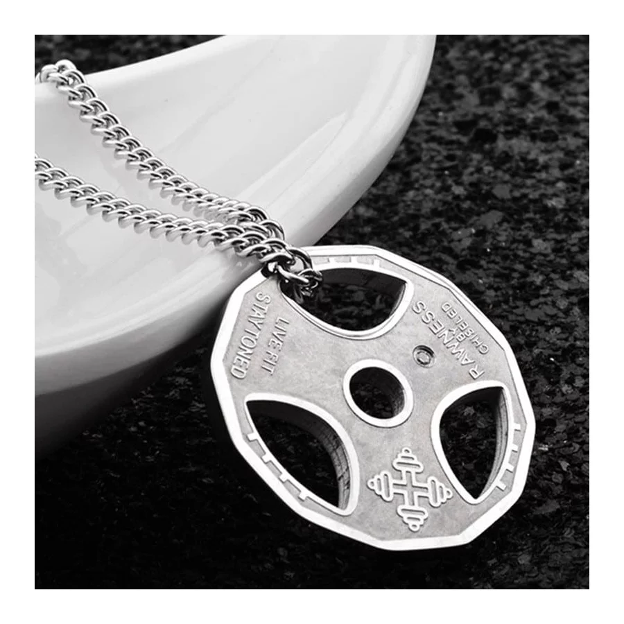 New-Fashion-Dumbbell-Bodybuilding-Pendant-Necklace-Men-Women-Unisex-Jewelry-Gifts-XIN-Shipping (1)