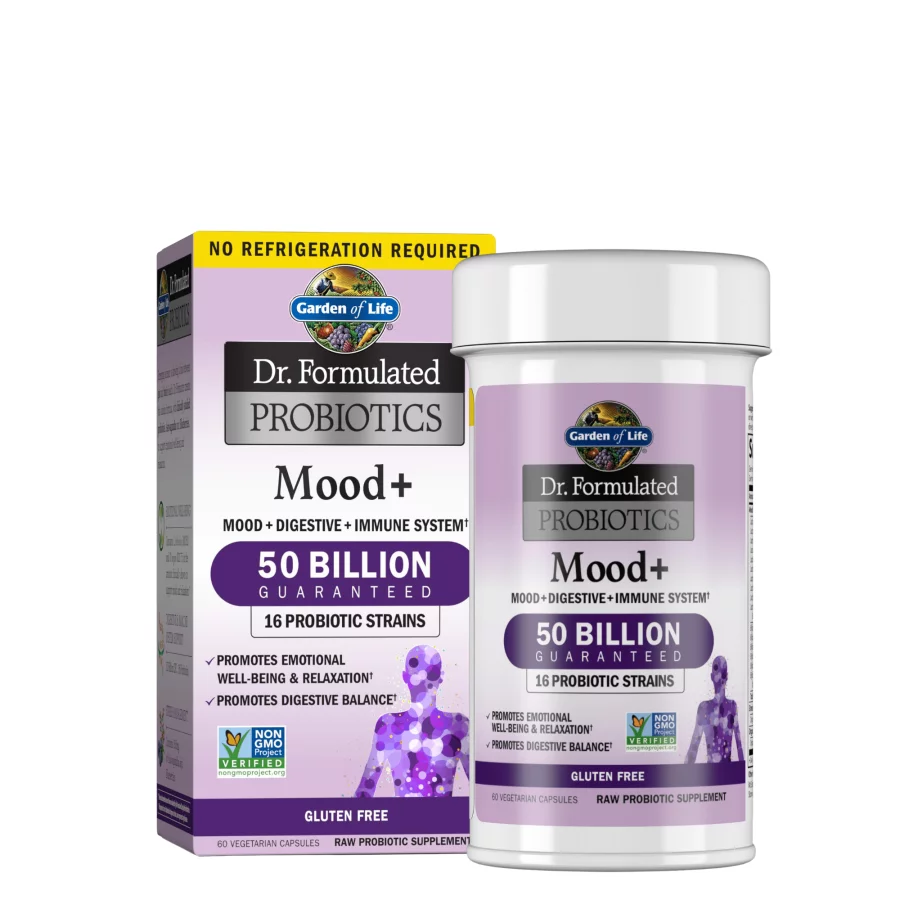 Garden Of Life Dr. Formulated Probiotics Mood + (60 vcaps)