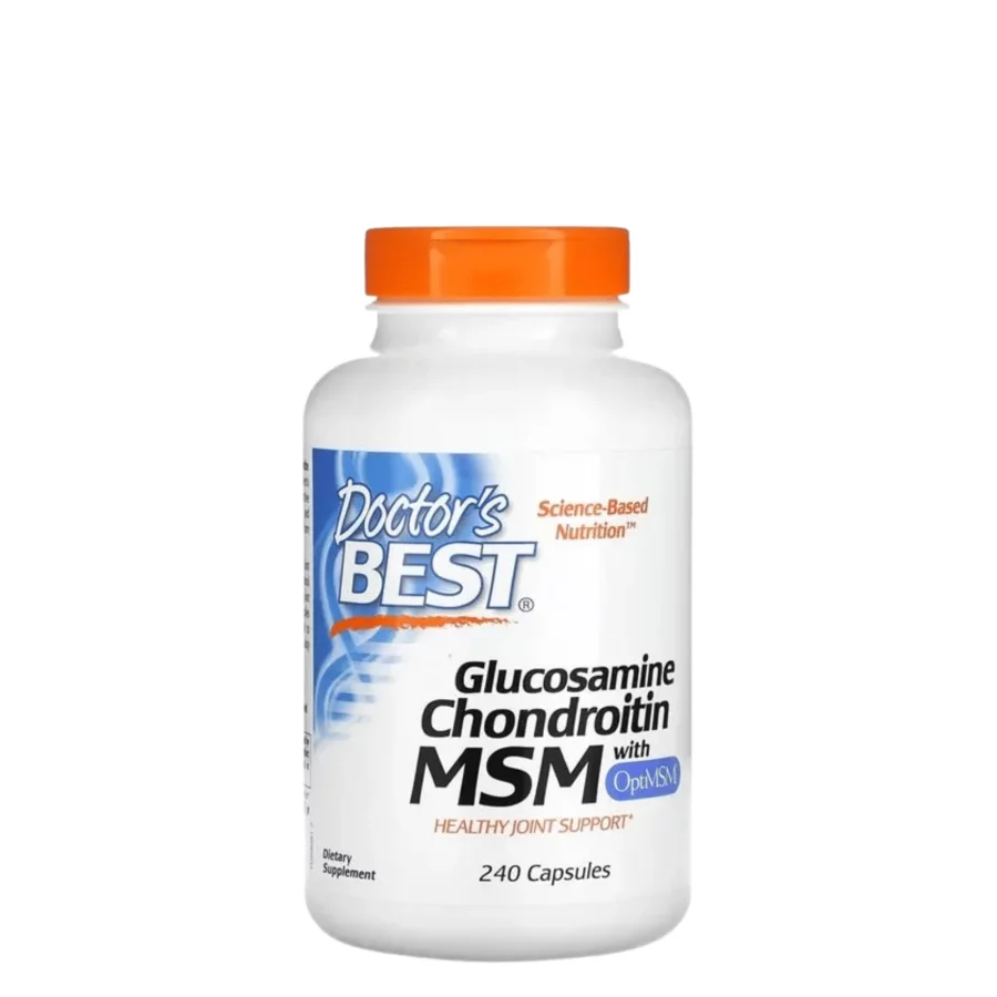 Doctor's Best Glucosamine Chondoitin MSM with OptiMSM (240 caps)