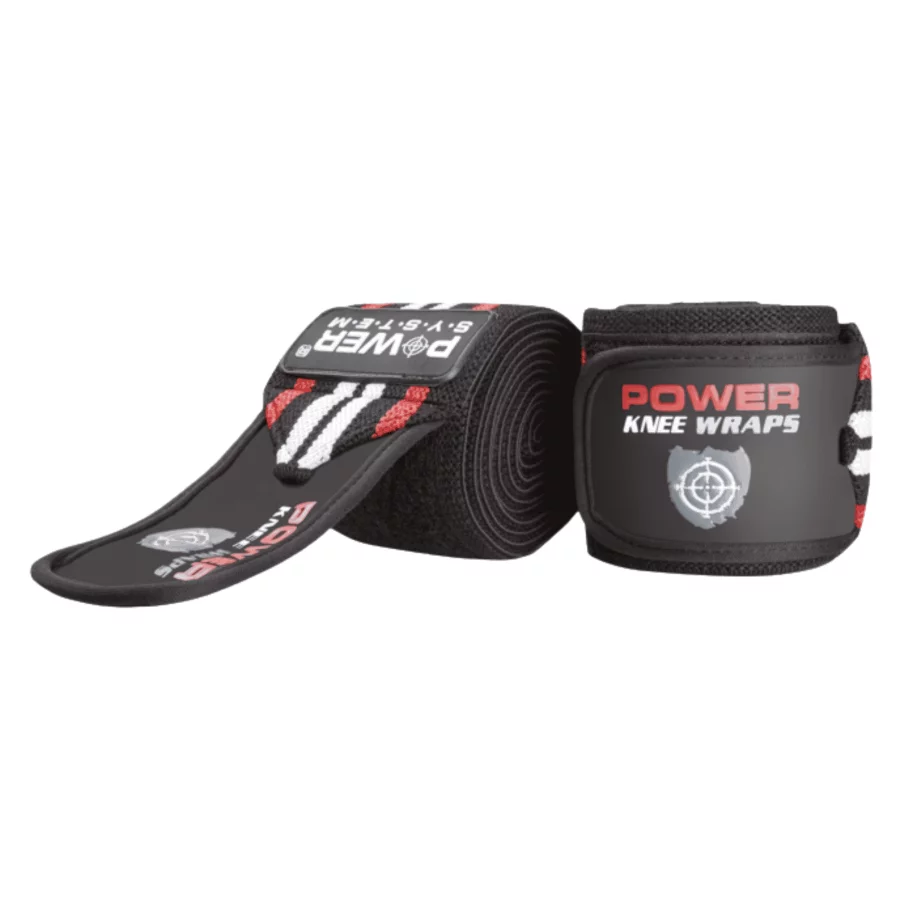 Power System Knee Wraps / Επίδεσμοι γονάτου Κόκκινο 3700