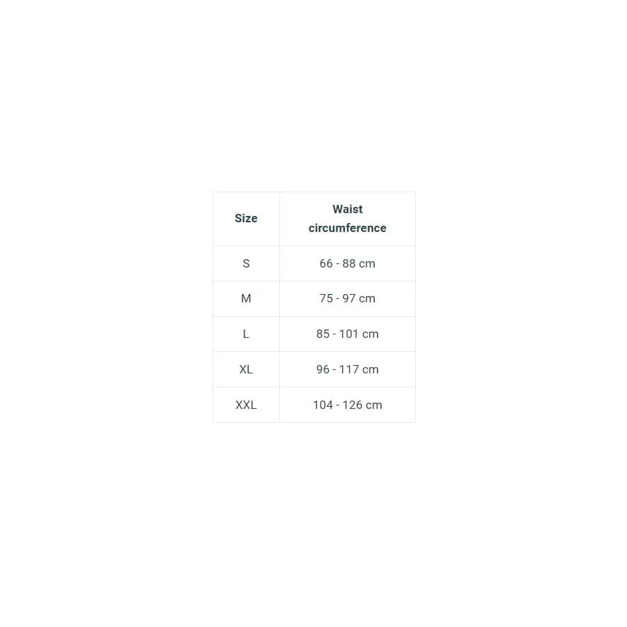 size chart belt ps 3250